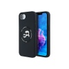 Чехол Lagerfeld Liquid Silicone NFT Karl & Choupette Heads для iPhone 16e/17e. Цвет: черный