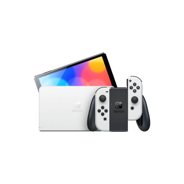 Игровая приставка Nintendo Switch OLED. Цвет: белый