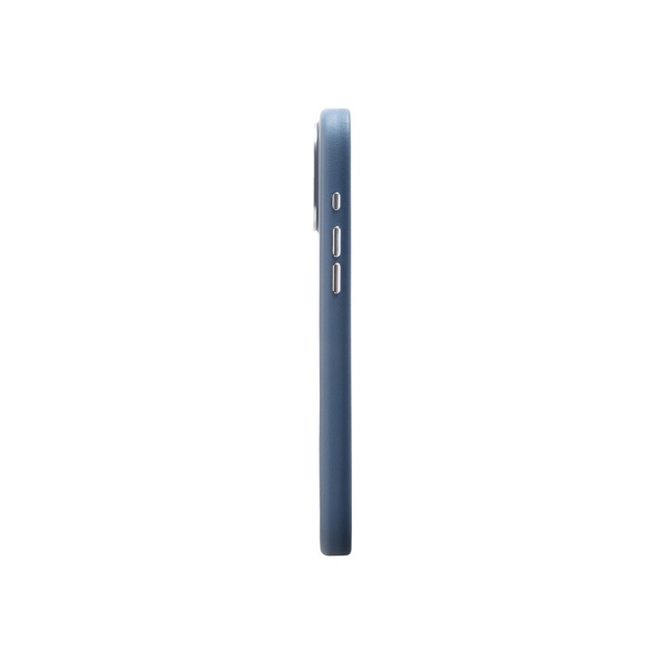 Чехол Uniq COEHL MUSE Leatherette with Strap MagSafe для iPhone 15 Pro. Цвет: синий
