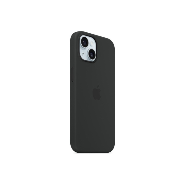 Силиконовый чехол Apple для iPhone 15 Silicone Case with MagSafe - Black