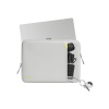 Чехол + органайзер Tomtoc Defender-A13 Laptop Sleeve Kit для ноутбуков 13". Цвет: серый