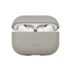 Чехол Uniq Lyden DS Leatherette для AirPods Pro 2 с ремешком. Цвет: слоновая кость/зеленый