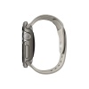 Чехол Uniq Valencia для Apple Watch 46мм. Цвет: серебристый титан