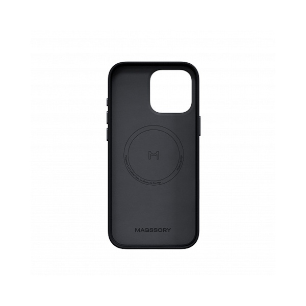 Чехол защитный Magssory CLT028 Magsafe для iPhone 16 Pro. Цвет: полночь