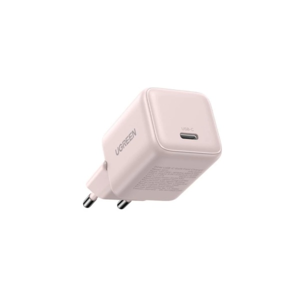 Сетевое зарядное устройство UGREEN X512 Mini 20W. Цвет: розовый