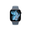 Apple Watch Series 11, 46 мм, корпус из алюминия цвета "серый космос", спортивный ремешок (S/M)