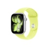 Apple Watch Series 11, 46 мм, корпус из алюминия серебристого цвета, спортивный ремешок (M/L)