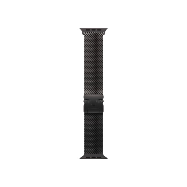 Apple Watch Ultra 3 (2025), 49 мм, корпус из титана черного цвета, ремешок "миланская петля"