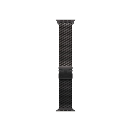 Apple Watch Ultra 3 (2025), 49 мм, корпус из титана черного цвета, ремешок "миланская петля"
