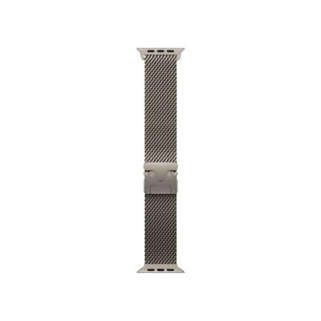 Apple Watch Ultra 3 (2025), 49 мм, корпус из титана природного цвета, ремешок "миланская петля"