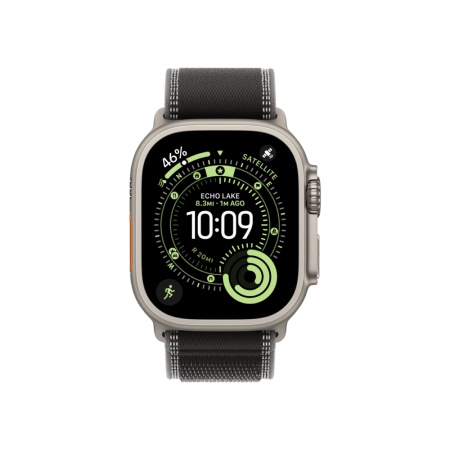 Apple Watch Ultra 3 (2025), 49 мм, корпус из титана природного цвета, ремешок "походная петля"