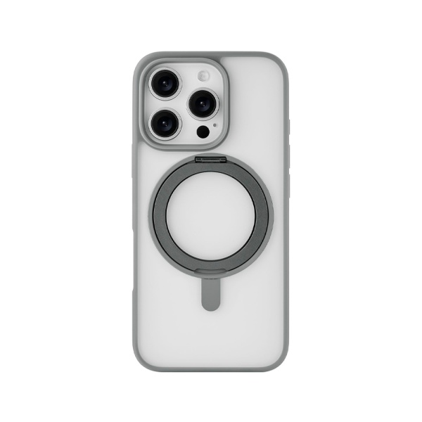Чехол защитный uBear Сlip 360 Mag Case для iPhone 16 Pro. Цвет: серый