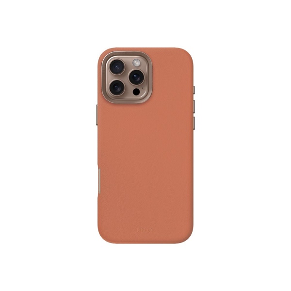 Чехол Uniq Lyden для iPhone 16 Pro Max. Цвет: терракотовый