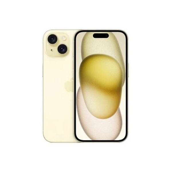 Смартфон Apple iPhone 15 128 ГБ (nano-SIM + eSIM). Цвет: желтый