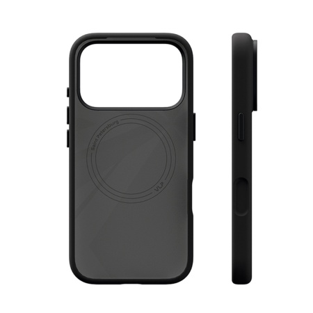 Чехол защитный VLP Aster Pro Case с MagSafe для iPhone 17 Pro Max. Цвет: черный