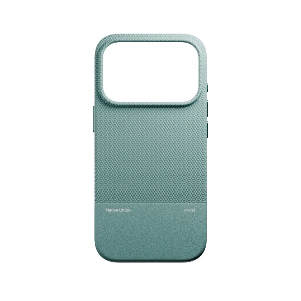 Чехол Native Union (RE)CLASSIC CASE с MagSafe для iPhone 17 Pro Max. Цвет: сланцево-зелёный