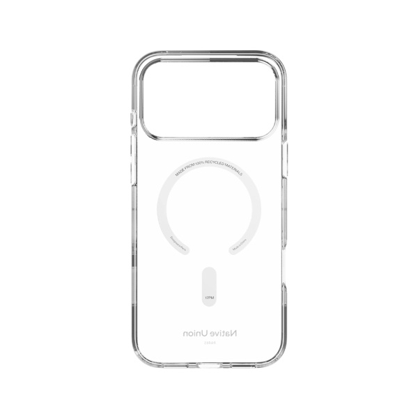 Чехол Native Union с MagSafe для iPhone 17 Pro. Цвет: прозрачный