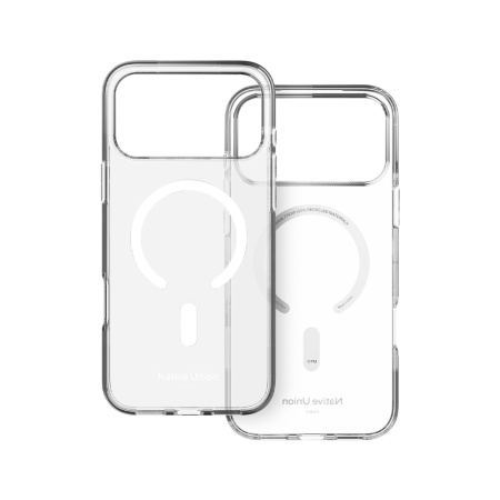 Чехол Native Union с MagSafe для iPhone 17 Pro. Цвет: прозрачный