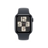 Apple Watch SE (2024), 44мм, корпус из алюминия цвета "Тёмная ночь", Спортивный ремешок (M/L)