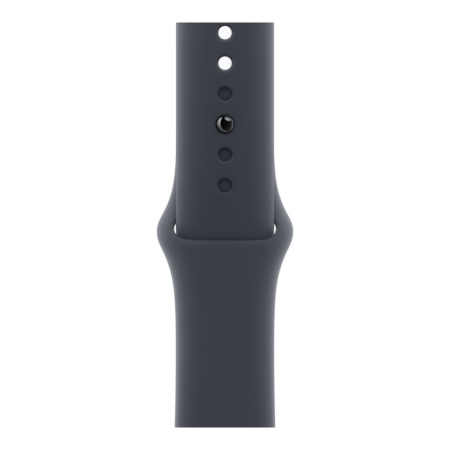 Apple Watch SE (2024), 44мм, корпус из алюминия цвета "Тёмная ночь", Спортивный ремешок (M/L)