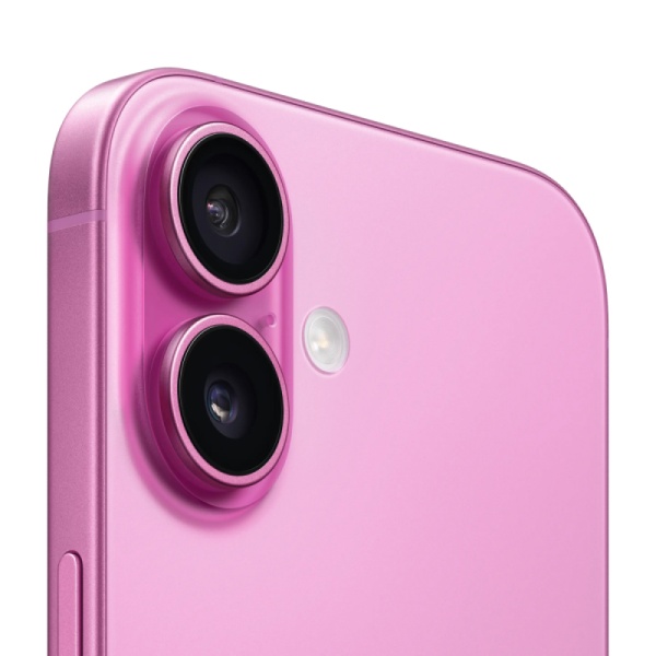Смартфон Apple iPhone 16 128 ГБ (nano-SIM + eSIM). Цвет: розовый