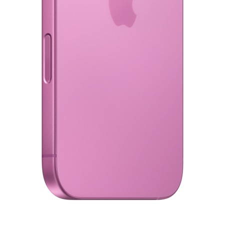 Смартфон Apple iPhone 16 128 ГБ (nano-SIM + eSIM). Цвет: розовый
