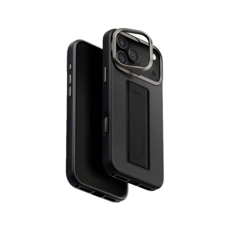 Чехол Uniq Heldro PRO с MagSafe для iPhone 17 Pro Max. Цвет: черный