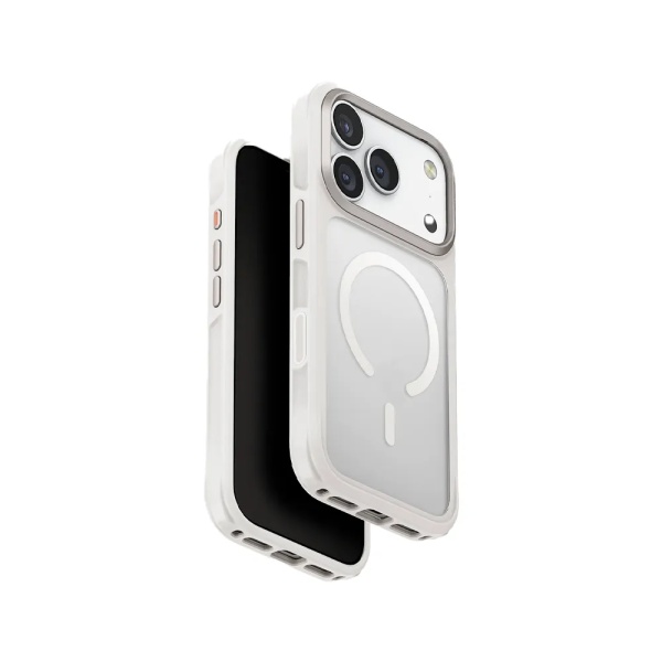 Чехол Uniq Veren с MagSafe для iPhone 17 Pro. Цвет: белый