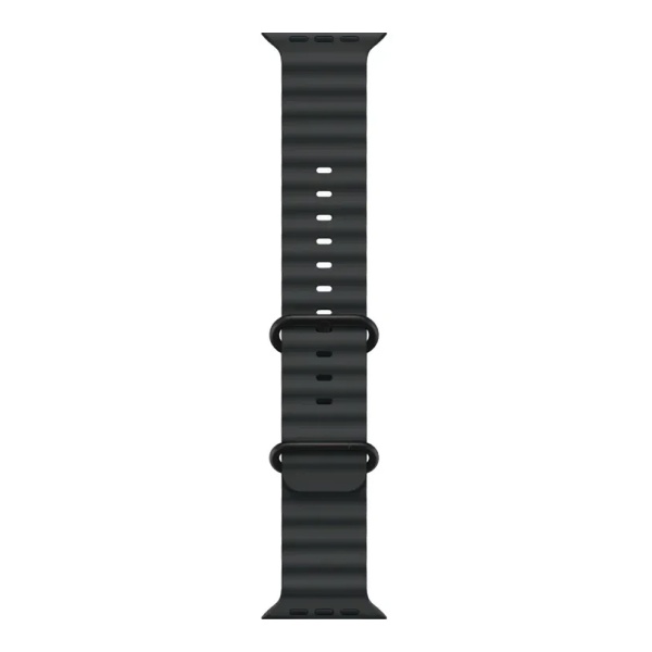 Apple Watch Ultra 2 (2024), "Черный титановый", 49мм, "океанический" ремешок