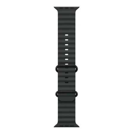 Apple Watch Ultra 2 (2024), "Черный титановый", 49мм, "океанический" ремешок