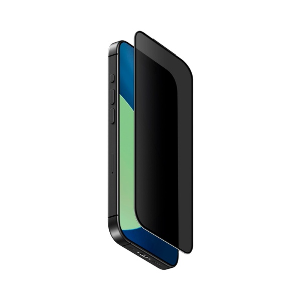 Защитное стекло Uniq OPTIX Privacy Anti-Dust Filter для iPhone 17 Pro. Цвет: чёрный