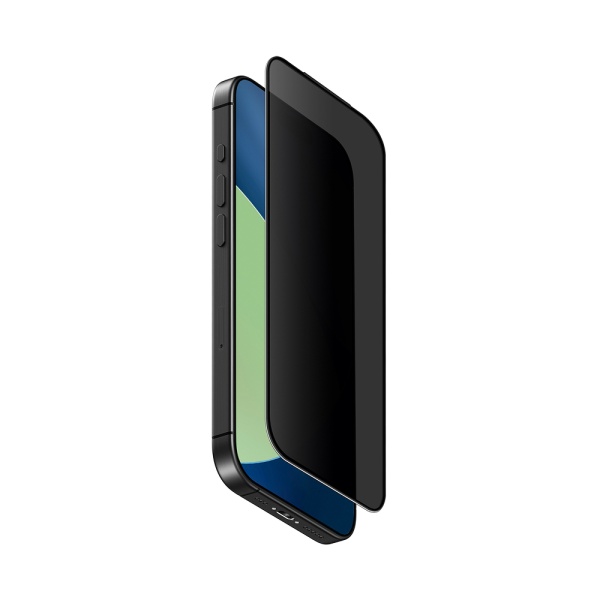 Защитное стекло Uniq OPTIX XENON Privacy Nanoceramic для iPhone 17 Pro. Цвет: чёрный