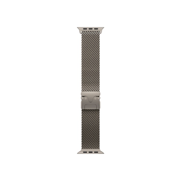 Apple Watch Ultra 3 (2025), 49 мм, корпус из титана природного цвета, ремешок "миланская петля"
