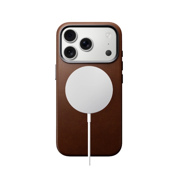 Чехол Nomad Leather Case (Horween) для iPhone 17 Pro. Цвет: коричневый