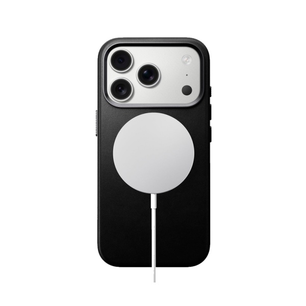 Чехол Nomad Modern Leather Case для iPhone 17 Pro Max. Цвет: черный