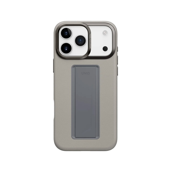 Чехол Uniq Heldro PRO с MagSafe для iPhone 17 Pro Max. Цвет: бежевый