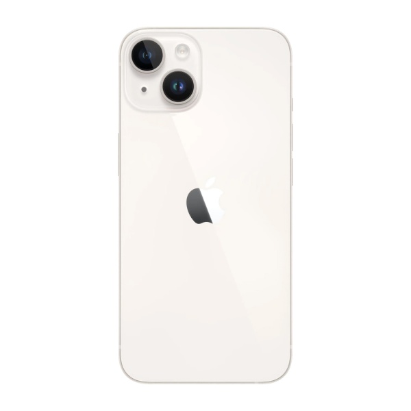 Смартфон Apple iPhone 14 128 ГБ (nano-SIM + eSIM). Цвет: "Сияющая звезда"
