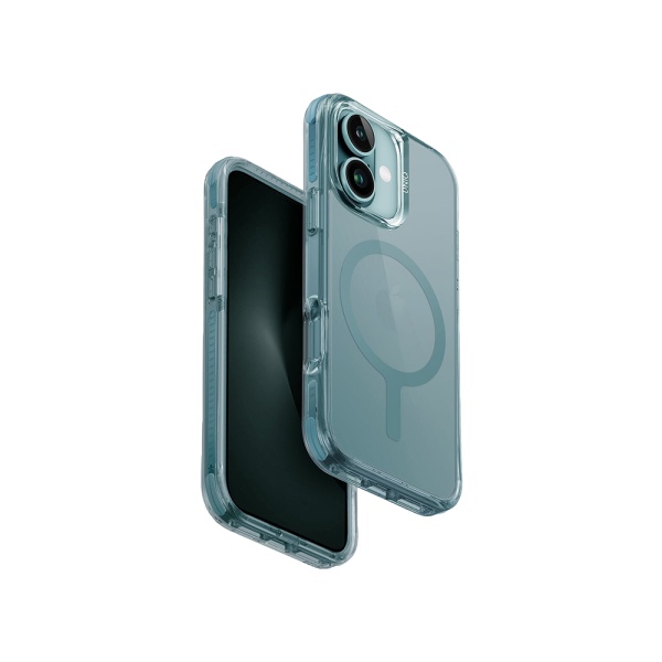 Чехол Uniq Combat (MagSafe) для iPhone 16. Цвет: зеленый