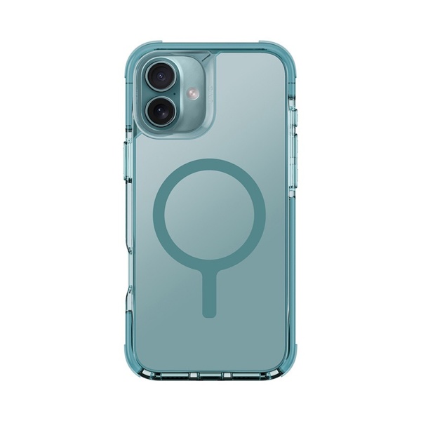 Чехол Uniq Combat (MagSafe) для iPhone 16. Цвет: зеленый