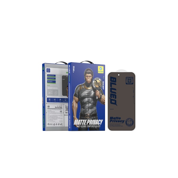 Защитное стекло BlueO Anti-peep Matte (приватное) для iPhone 17 Pro Max