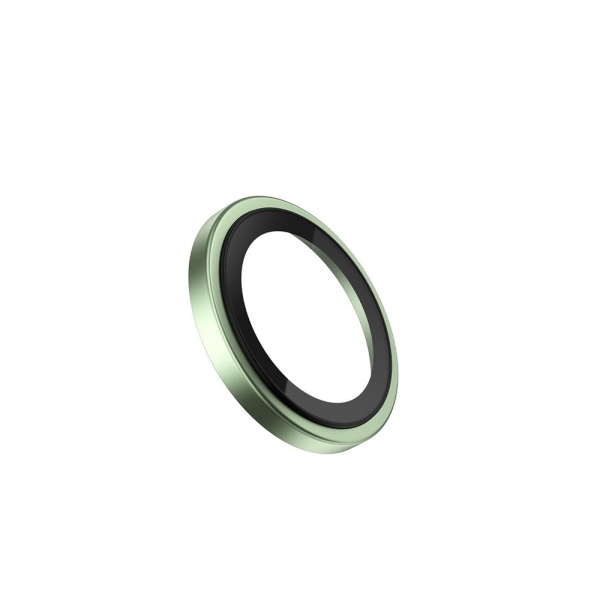 Защитное стекло BlueO Camera lens Aluminium д/камеры iPhone 17 (2 шт.). Цвет: зелёный