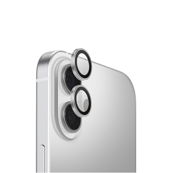Защитное стекло Uniq OPTIX AluGuard д/камеры iPhone 17. Цвет: серебристый