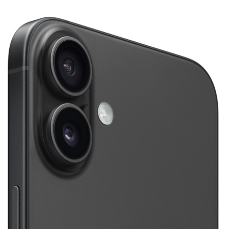 Смартфон Apple iPhone 16 Plus 128 ГБ (nano-SIM + eSIM). Цвет: черный