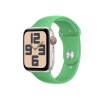 Спортивный ремешок Apple для Apple Watch 41мм, размер R. Цвет: яркий зелёный