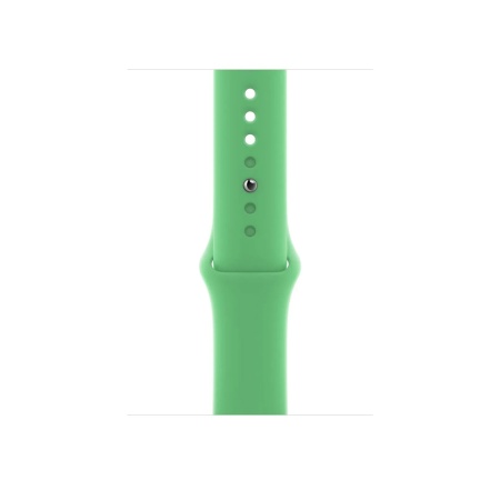 Спортивный ремешок Apple для Apple Watch 41мм, размер R. Цвет: яркий зелёный
