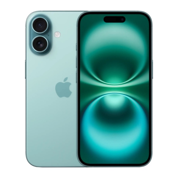 Смартфон Apple iPhone 16 Plus 256 ГБ (nano-SIM + eSIM). Цвет: бирюзовый