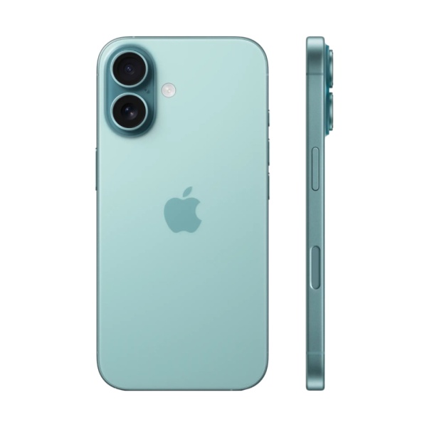 Смартфон Apple iPhone 16 Plus 256 ГБ (nano-SIM + eSIM). Цвет: бирюзовый