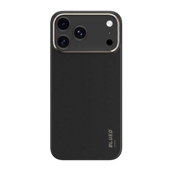 Чехол BlueO 600D Air Aramid fiber (Kevlar) Magsafe для iPhone 17 Pro Max. Цвет: черный