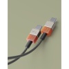 Кабель VLP NEO USB-C — USB-C, 100 Вт, 1.5м. Цвет: янтарно-серый