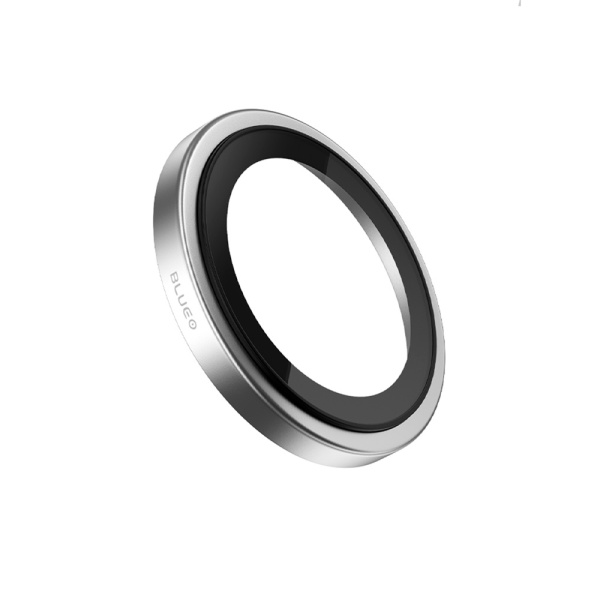 Защитное стекло OPTIX PRIME Sapphire Stainless steel д/камеры iPhone 17P/17PM. Цвет: серебристый